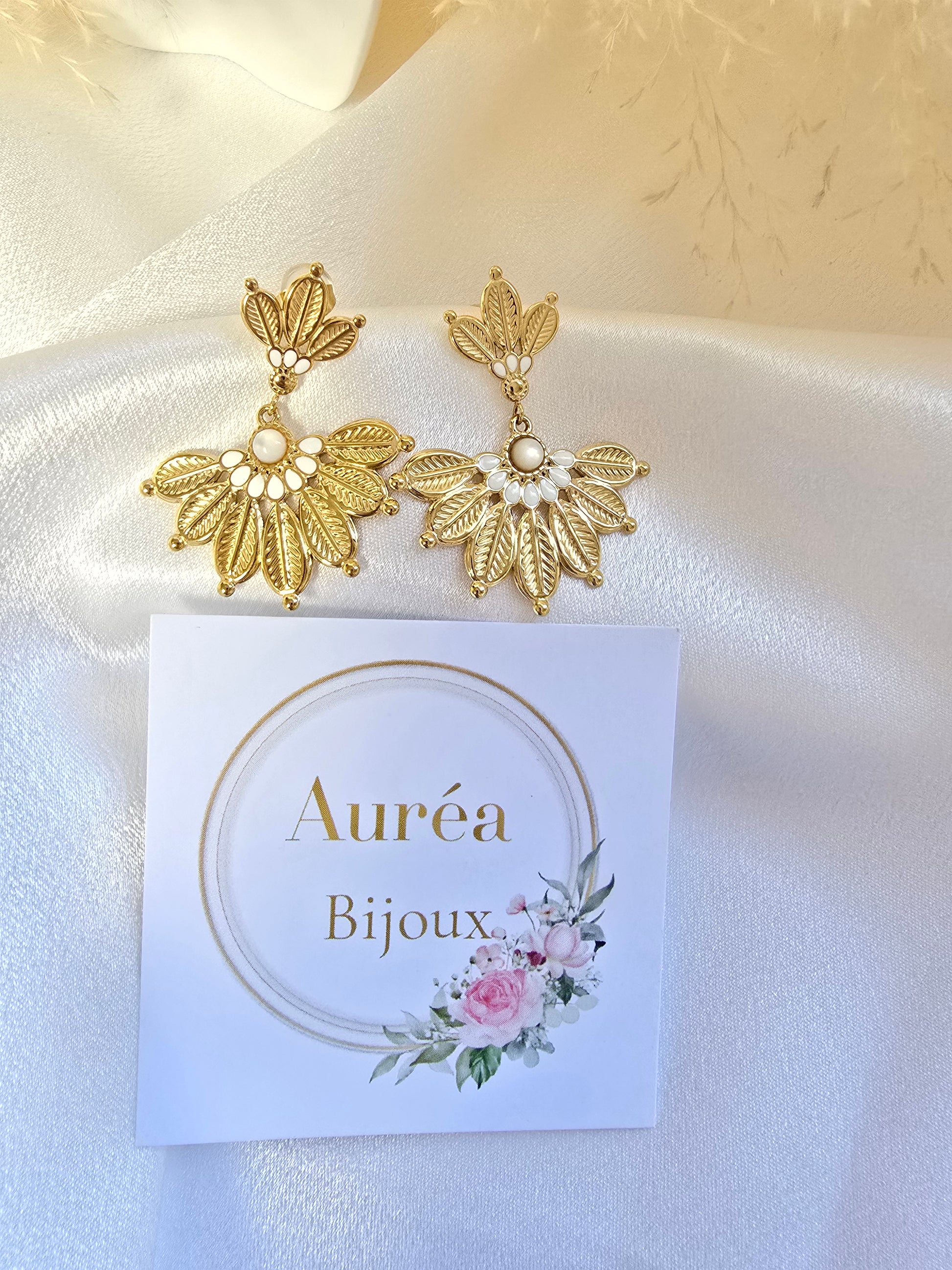 Boucles d'oreilles HINA