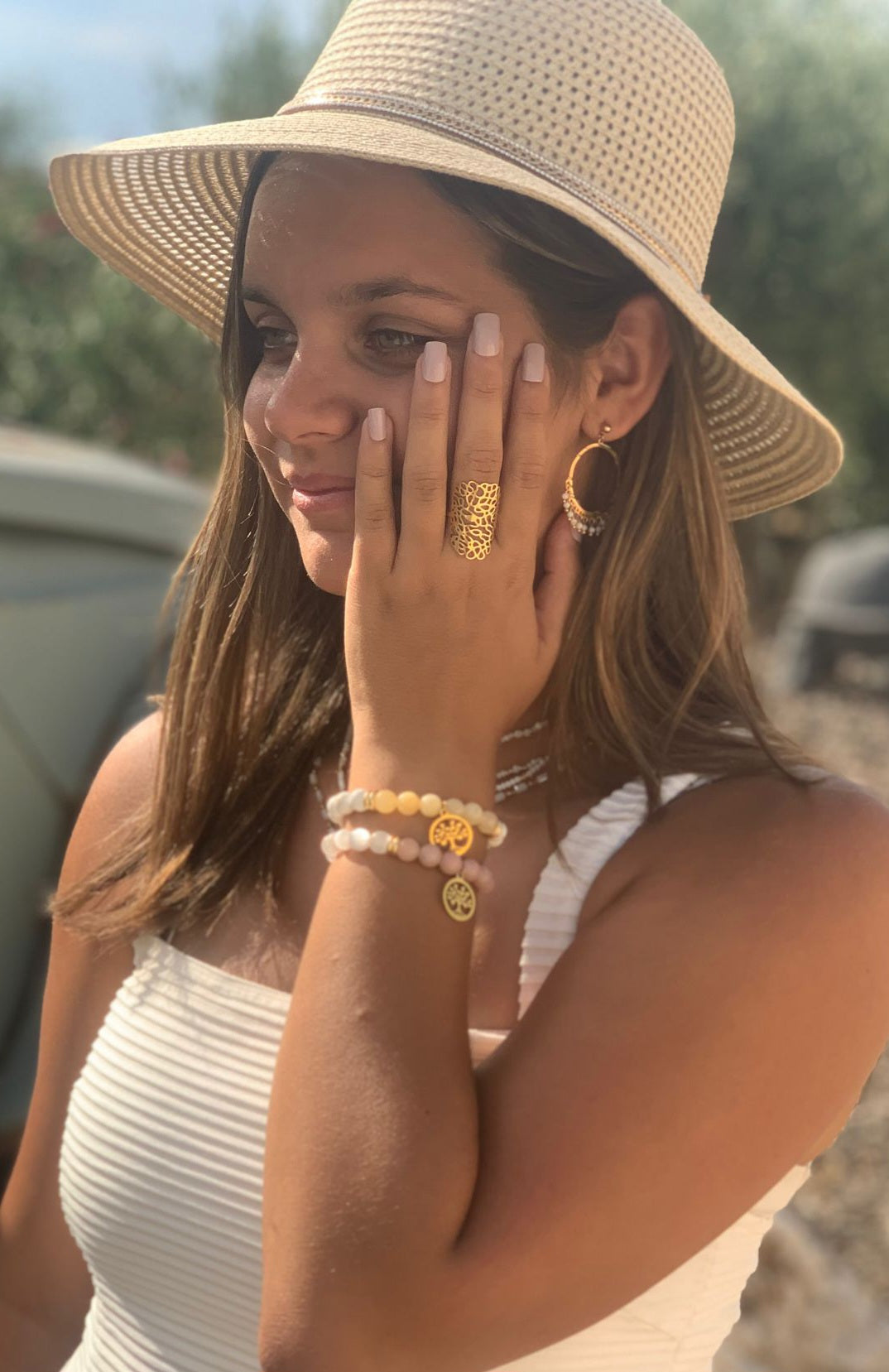 Boucle d'oreille Clara