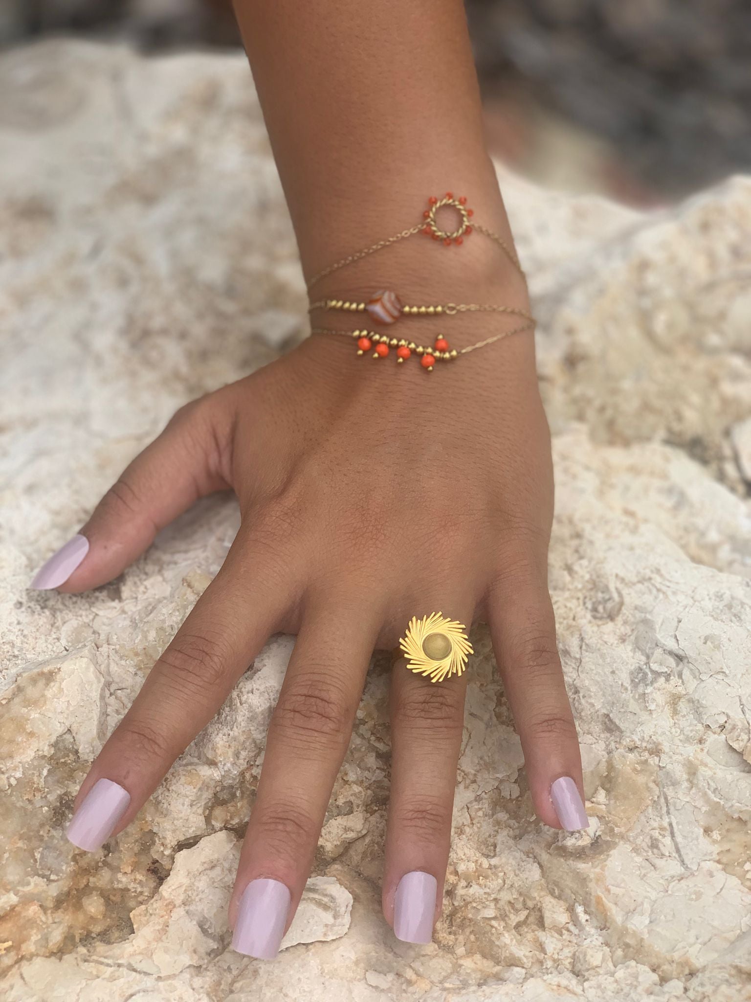 Bague SOLEA